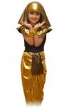 Детский карнавальный костюм Клеопатры, костюм египетской красавицы,  костюм египтянки, костюм египетской царицы, размер S, на 4-6 лет, рост 116-122 см, серии Карнавалия фирмы Остров игрушки. Детский карнавальный костюм Клеопатры, египетской красавицы